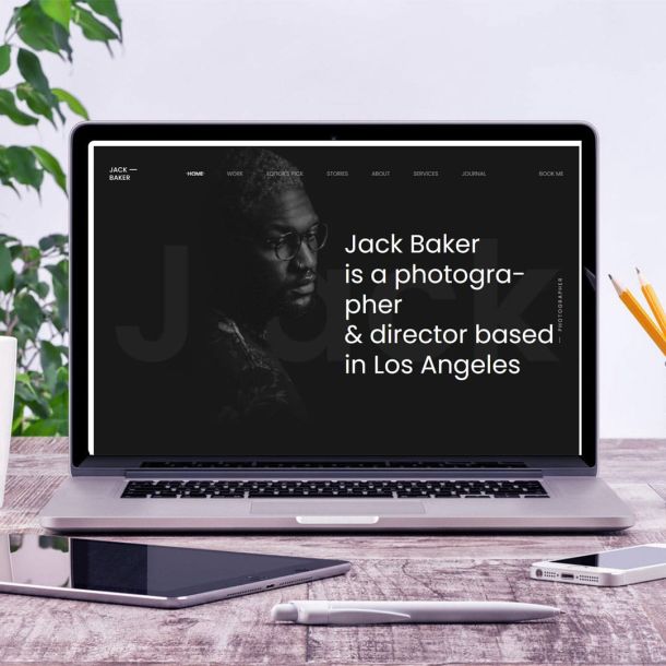 Template Joomla Yootheme Jack Baker