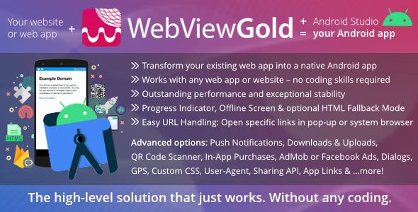 Ilustrasi WebViewGold untuk Android