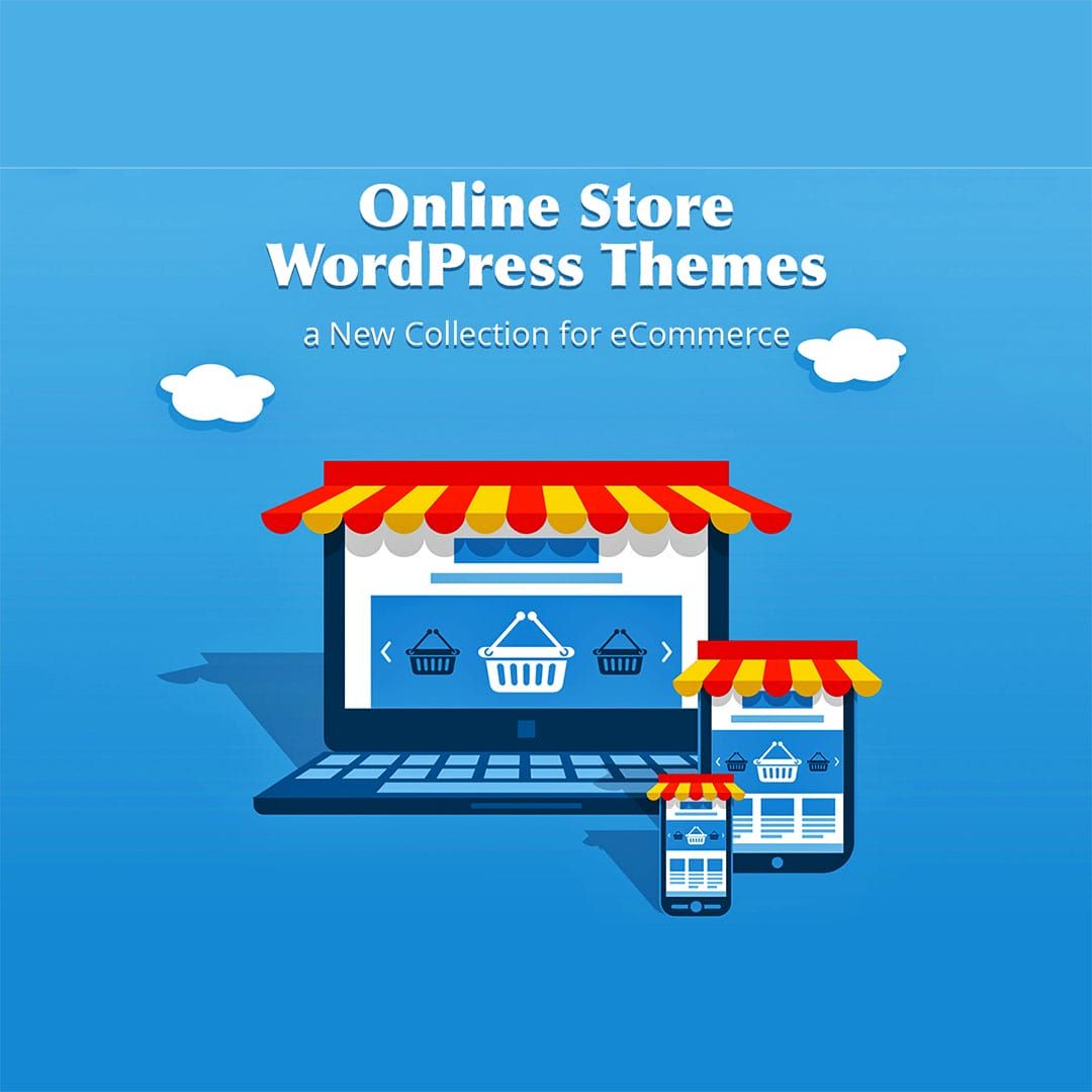 Ilustrasi Toko Online Dengan Wordpress.