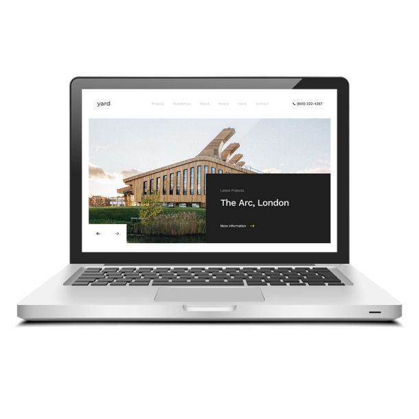 Template Joomla Yootheme Yard