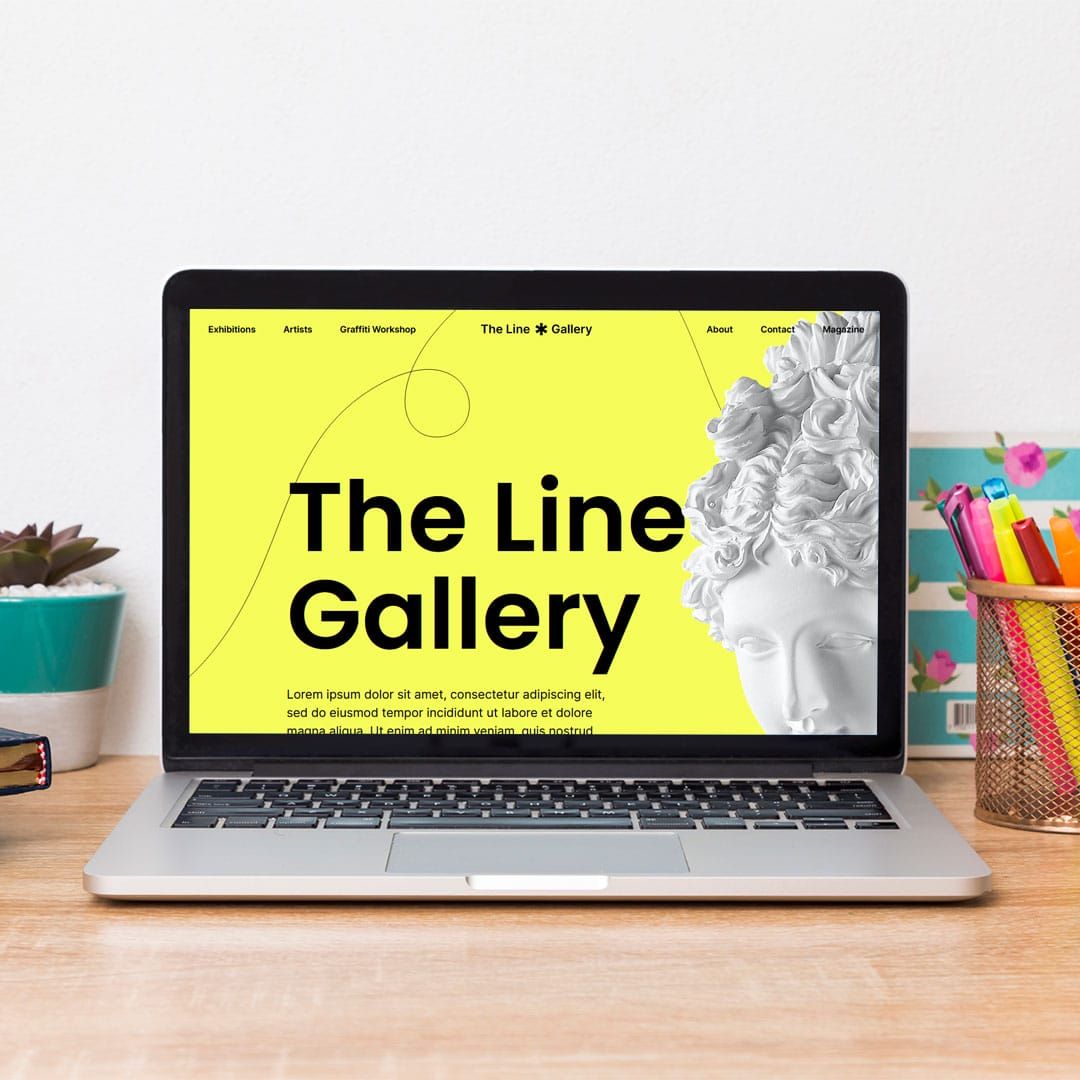 Template Joomla Yootheme Line Gallery