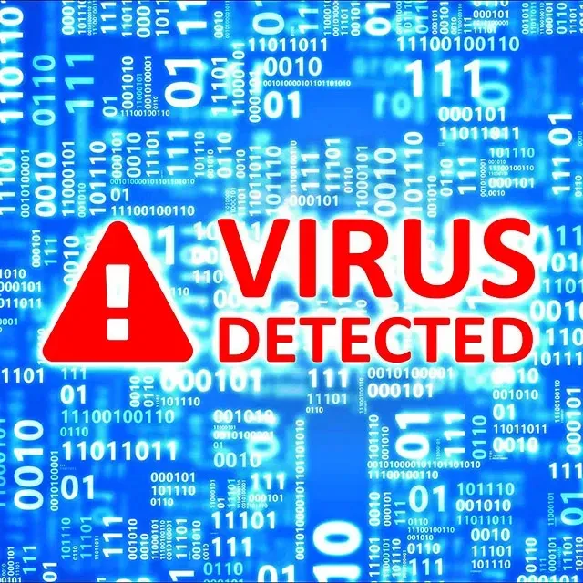Ilustrasi Virus Terdeteksi