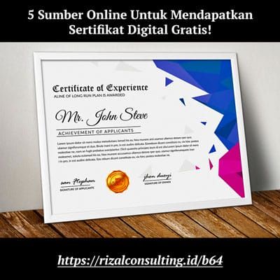 Ilustrasi Sertifikat