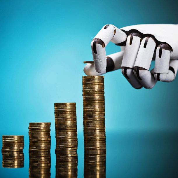 Ilustrasi Menghasilkan Uang Dengan Kecerdasan Buatan (AI)