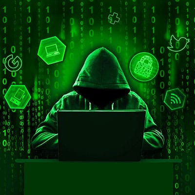 Ilustrasi Website Yang Terkena Serangan Hacker