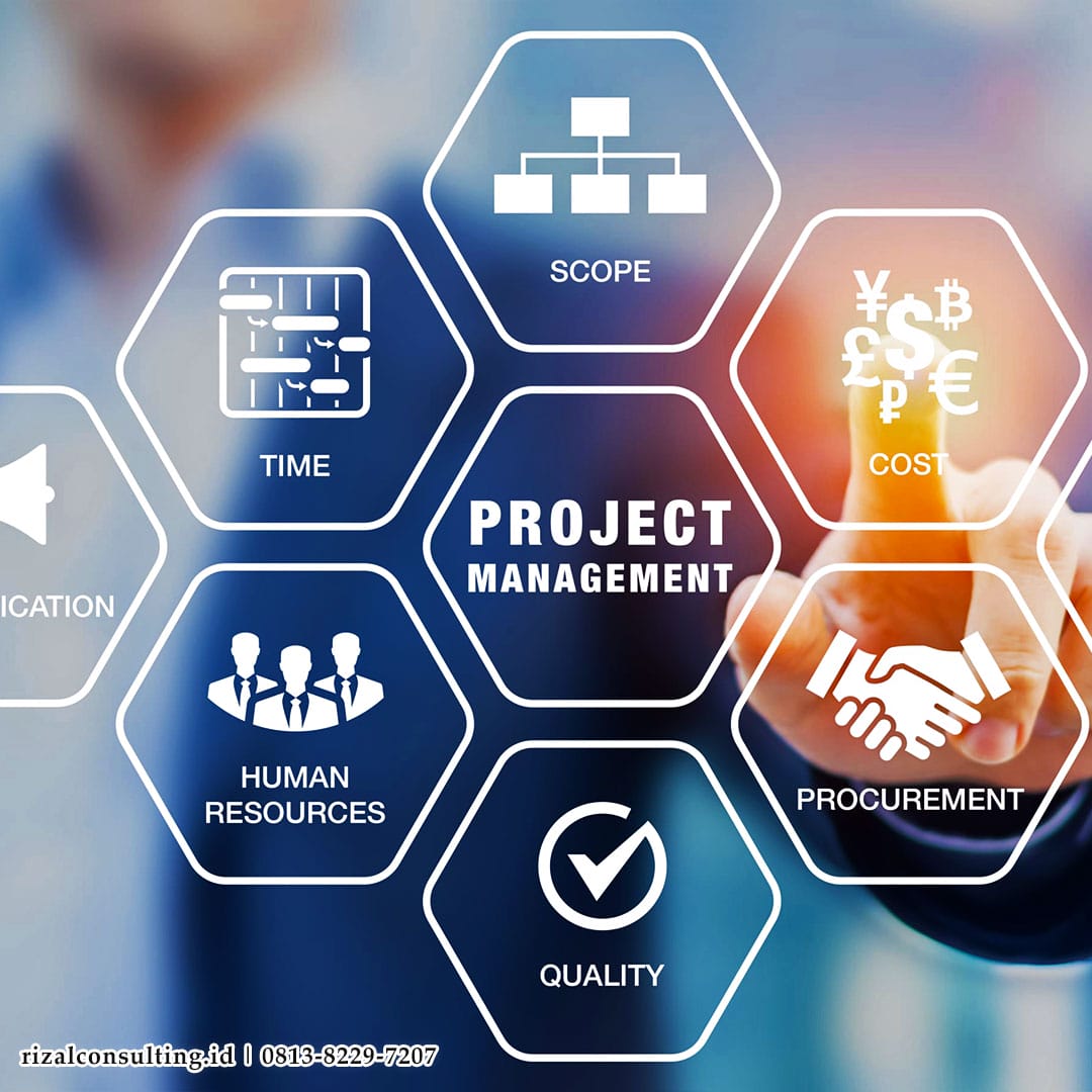 Ilustrasi Manajemen Proyek Daring