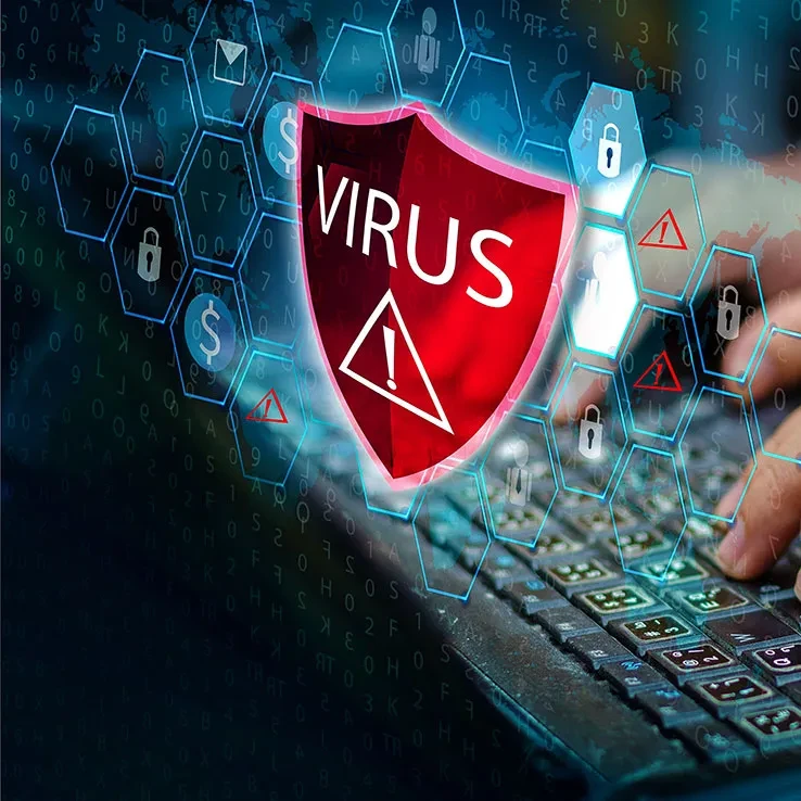 Ilustrasi Virus Komputer