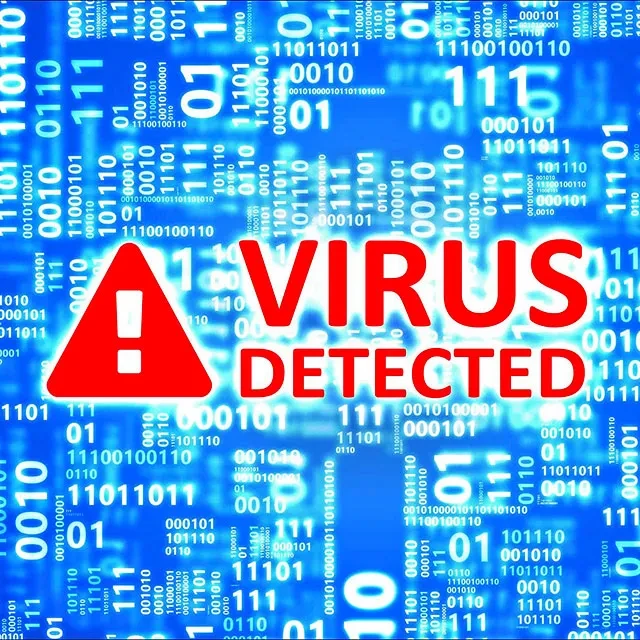 Ilustrasi Virus Terdeteksi