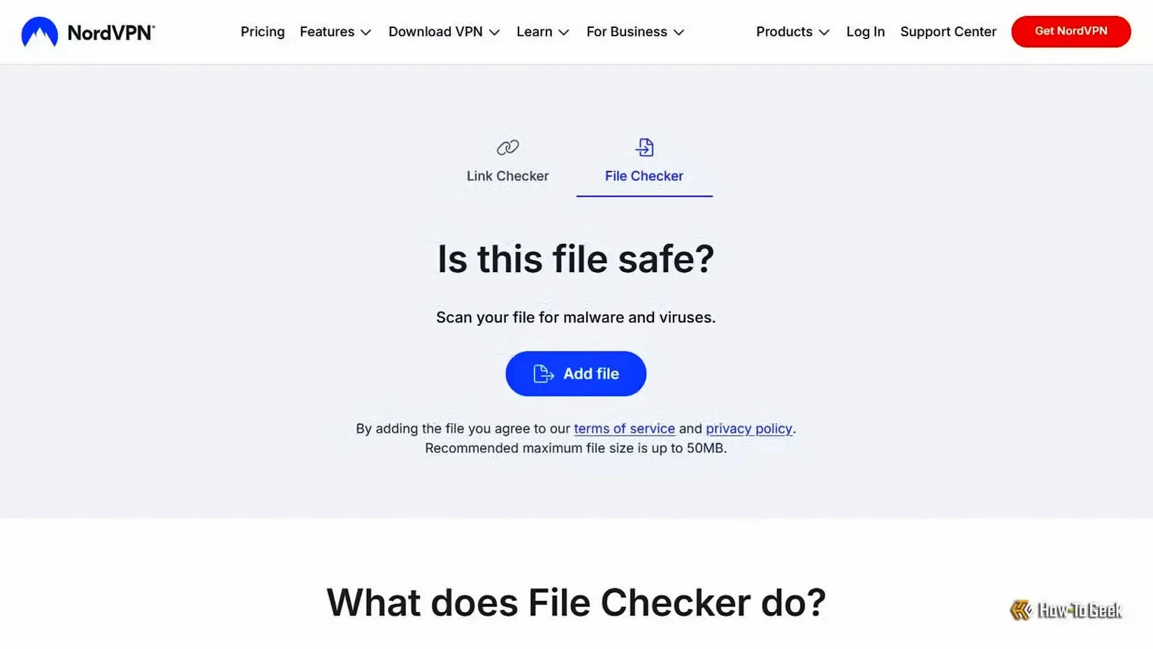02 nordvpn file checker