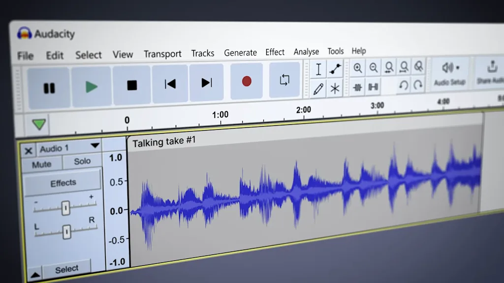 Audacity aplikasi windows