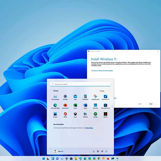 Ilustrasi Windows 11