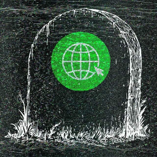 Ilustrasi Dead Internet