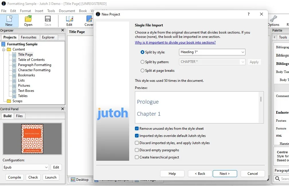 jutoh Import