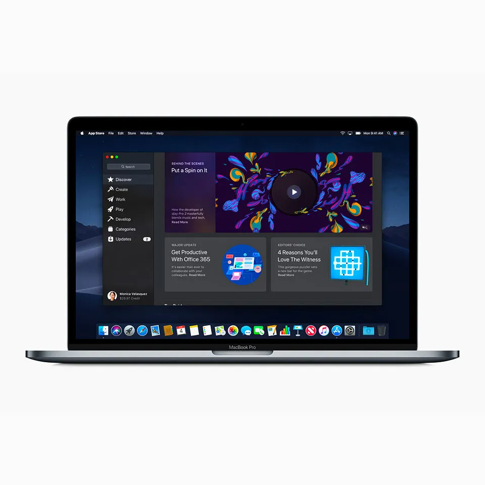 Ilustrasi MacOS App Store