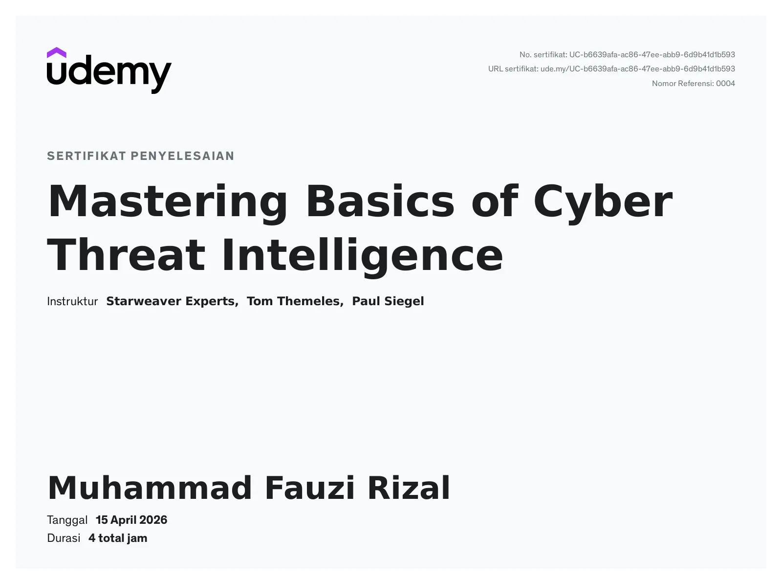 Mastering Basics of Cyber Threat Intelligence