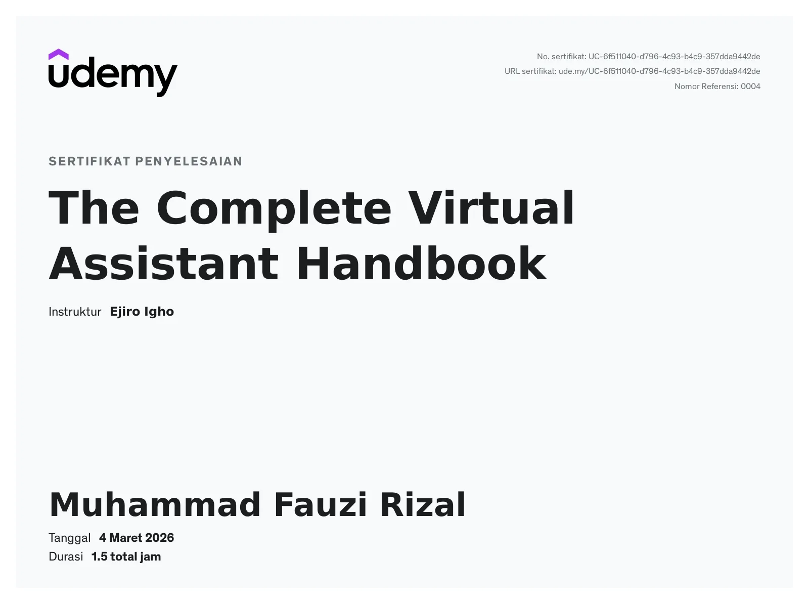 The Complete Virtual Assistant Handbook