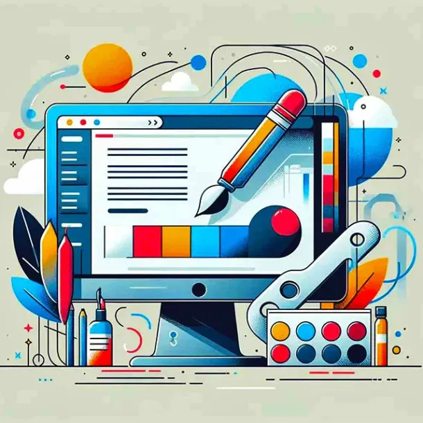Ilustrasi Website