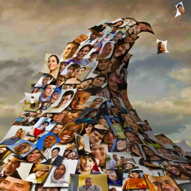 Ilustrasi Social Media Chaos