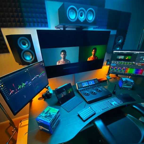 Ilustrasi Editing Video