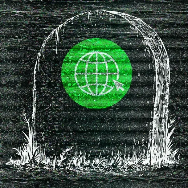 Ilustrasi Dead Internet