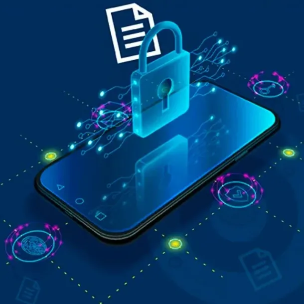 Ilustrasi Keamanan Data di Ponsel