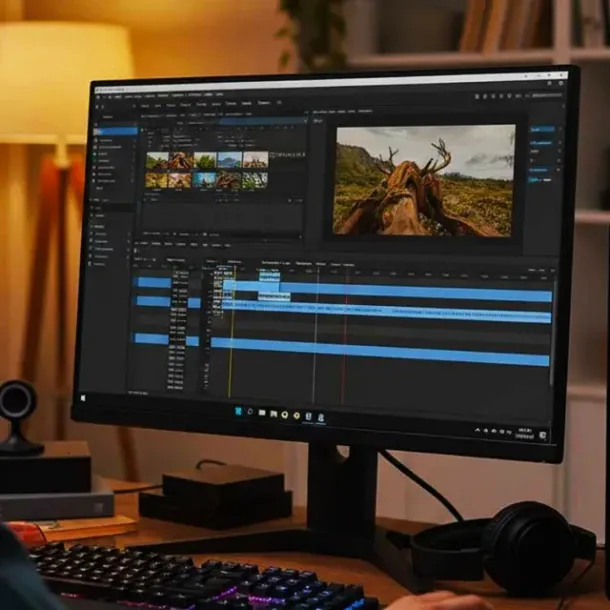 Ilustrasi Desain & Edit Video