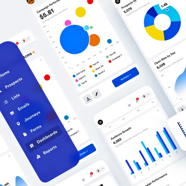 Ilustrasi Aplikasi Web CRM