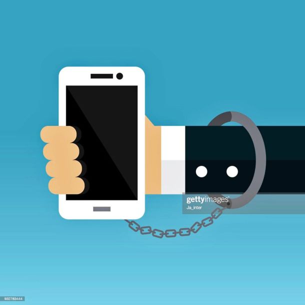 Ilustrasi Kecanduan Ponsel