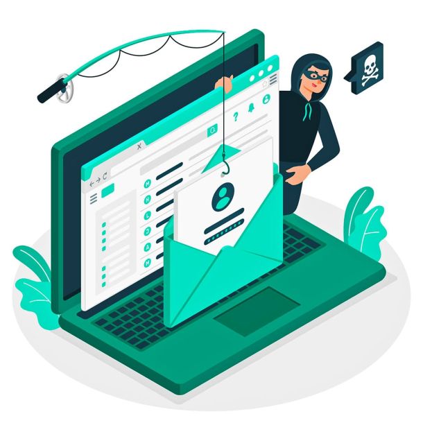 Ilustrasi Serangan Phising Melalui Email