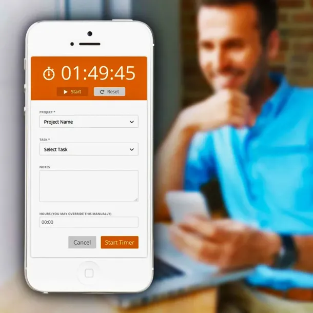 Ilustrasi Aplikasi Time Tracker