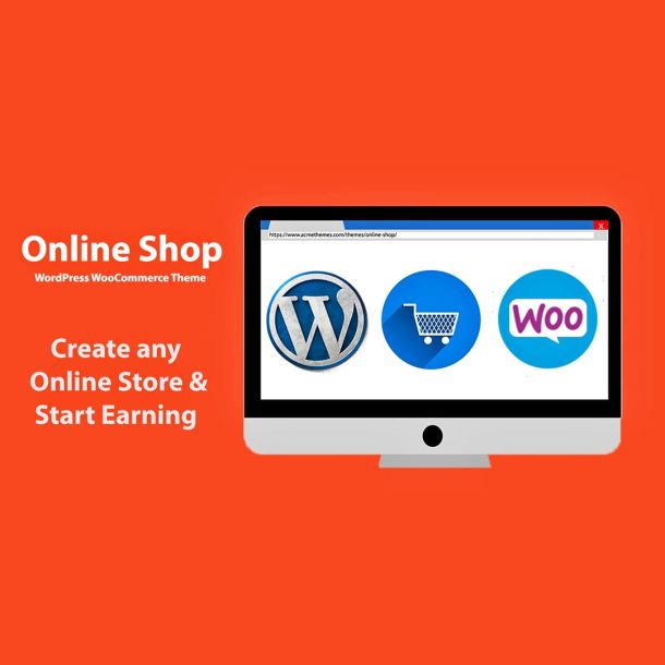 Ilustrasi Toko Online Dengan Wordpress.