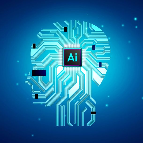 Ilustrasi Kecerdasan Buatan Dalam Desain Grafis. Sumber: vecteezy.com