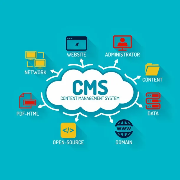 Ilustrasi CMS Website