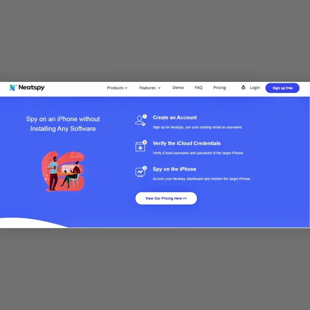 Ilustrasi Halaman Depan Neatspy