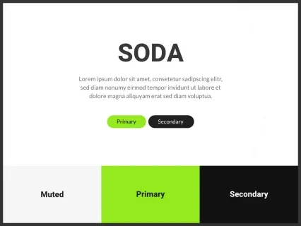 Tema Warna Template Yootheme Soda