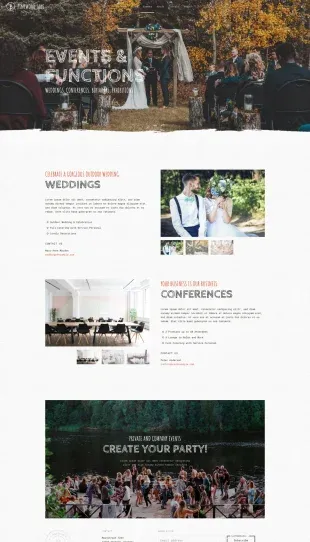 Tata Letak Halaman Yootheme Pinewood Lake