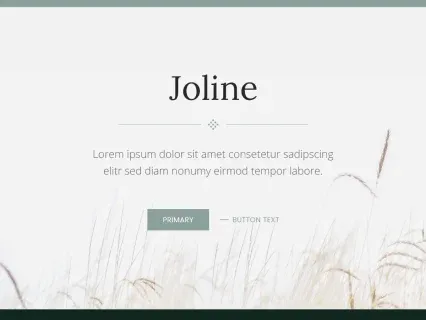 Tema Warna Template Yootheme Joline
