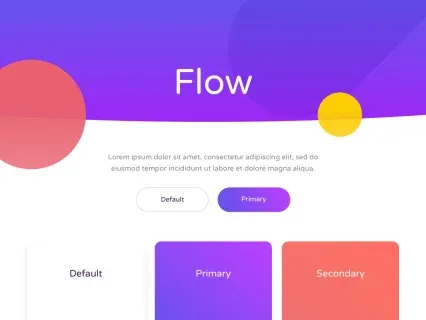 Tema Warna Template Yootheme Flow