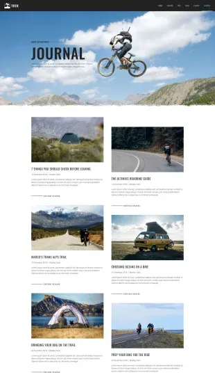 Tata Letak Halaman Yootheme Trek