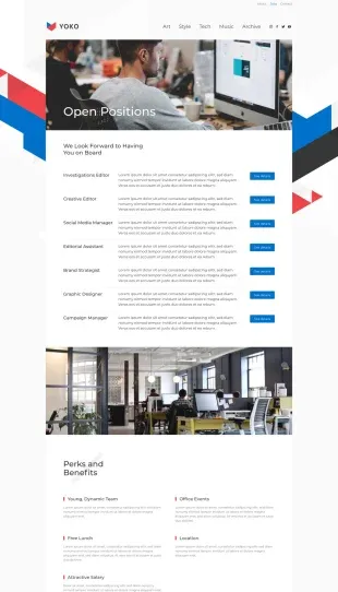 Tata Letak Halaman Yootheme Yoko