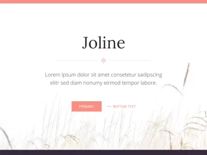 Tema Warna Template Yootheme Joline