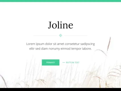 Tema Warna Template Yootheme Joline