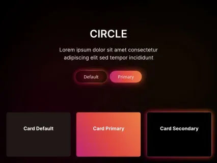 Tema Warna Template Yootheme Circle