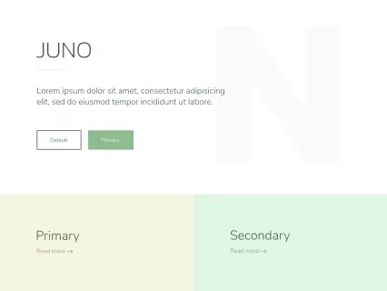 Tema Warna Template Yootheme Juno