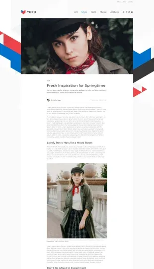 Tata Letak Halaman Yootheme Yoko