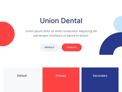 Tema Warna Template Yootheme Union Dental
