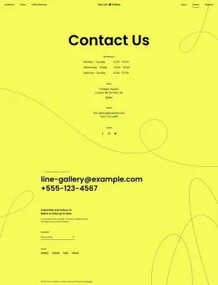 Tata Letak Halaman Yootheme Line Gallery