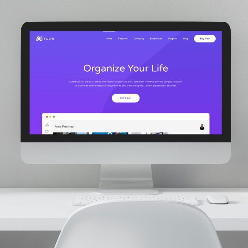 Template Joomla Yootheme Flow