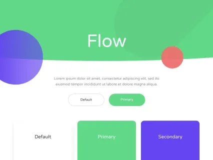 Tema Warna Template Yootheme Flow