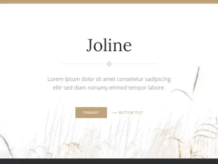 Tema Warna Template Yootheme Joline